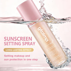 gtalmp in-use at beach applied to shoulders for sun protection benefit