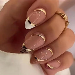 GUFUGU close-up of glossy ABS nail surface highlighting durability and shine benefit