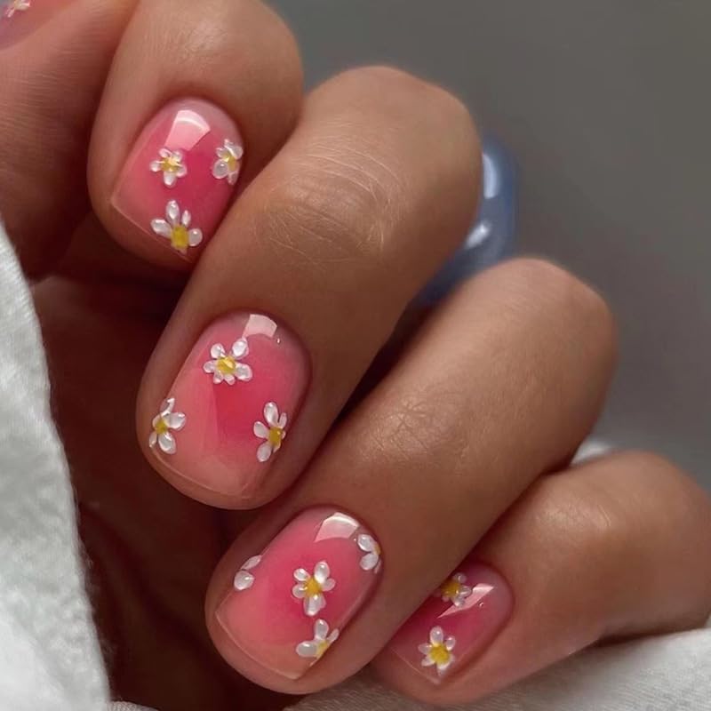 GUFUGU press-on nails worn on hand in lifestyle scene, instant polished look