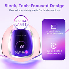 Gugusure LCD touchscreen display offering clear timers and easy control