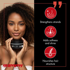 Gummy close-up wax finish demonstrating matte texture and natural control