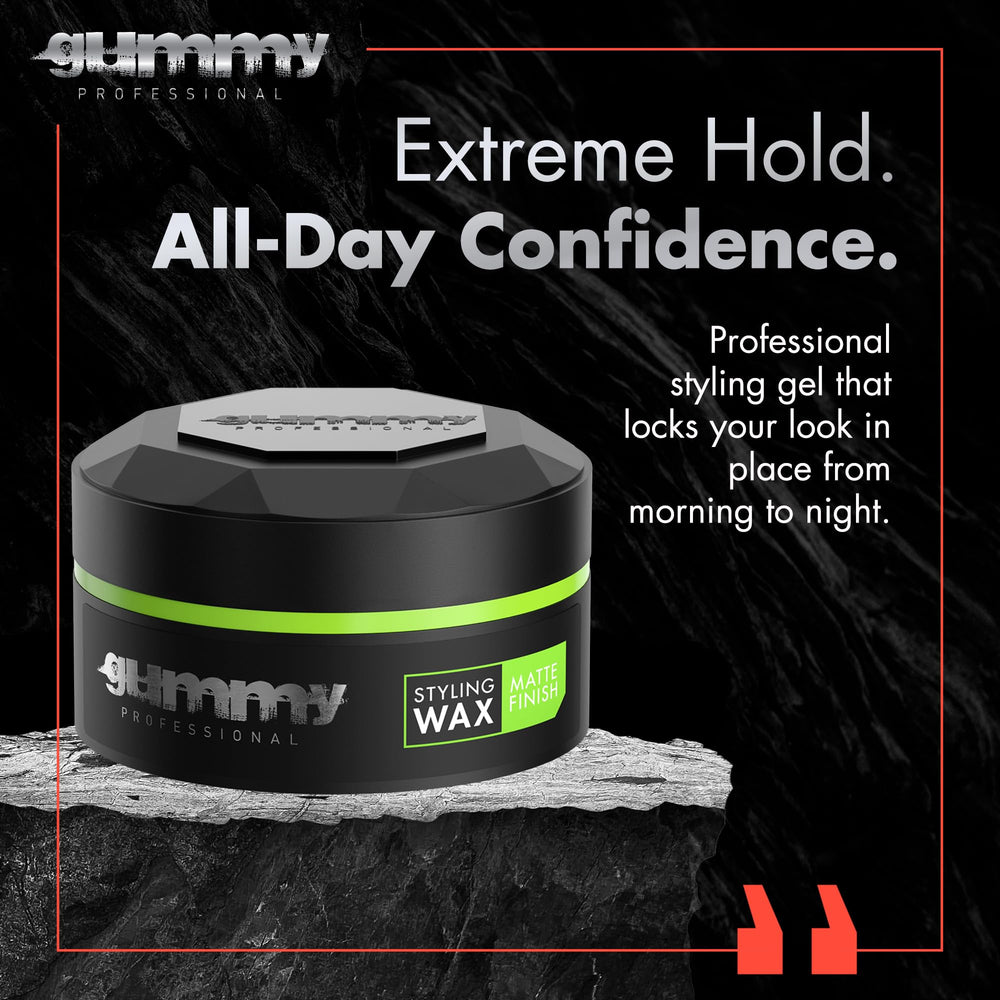 Gummy texture closeup showing wax consistency for easy application benefit