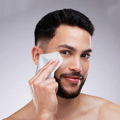Gunilla Super Shammy gently used on baby skin to show soothing, safe cleansing