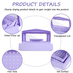 Gusnilo internal tray closeup showing durable tray and easy lift mechanism