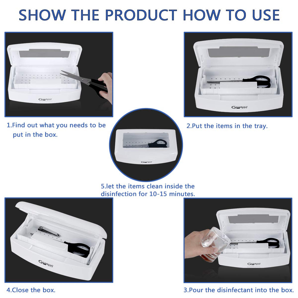 Gusnilo lifted tray showing automatic lift mechanism for fast removal