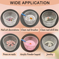 GUXACU removable grid filter detail catching glitter for cleaner brush rinses