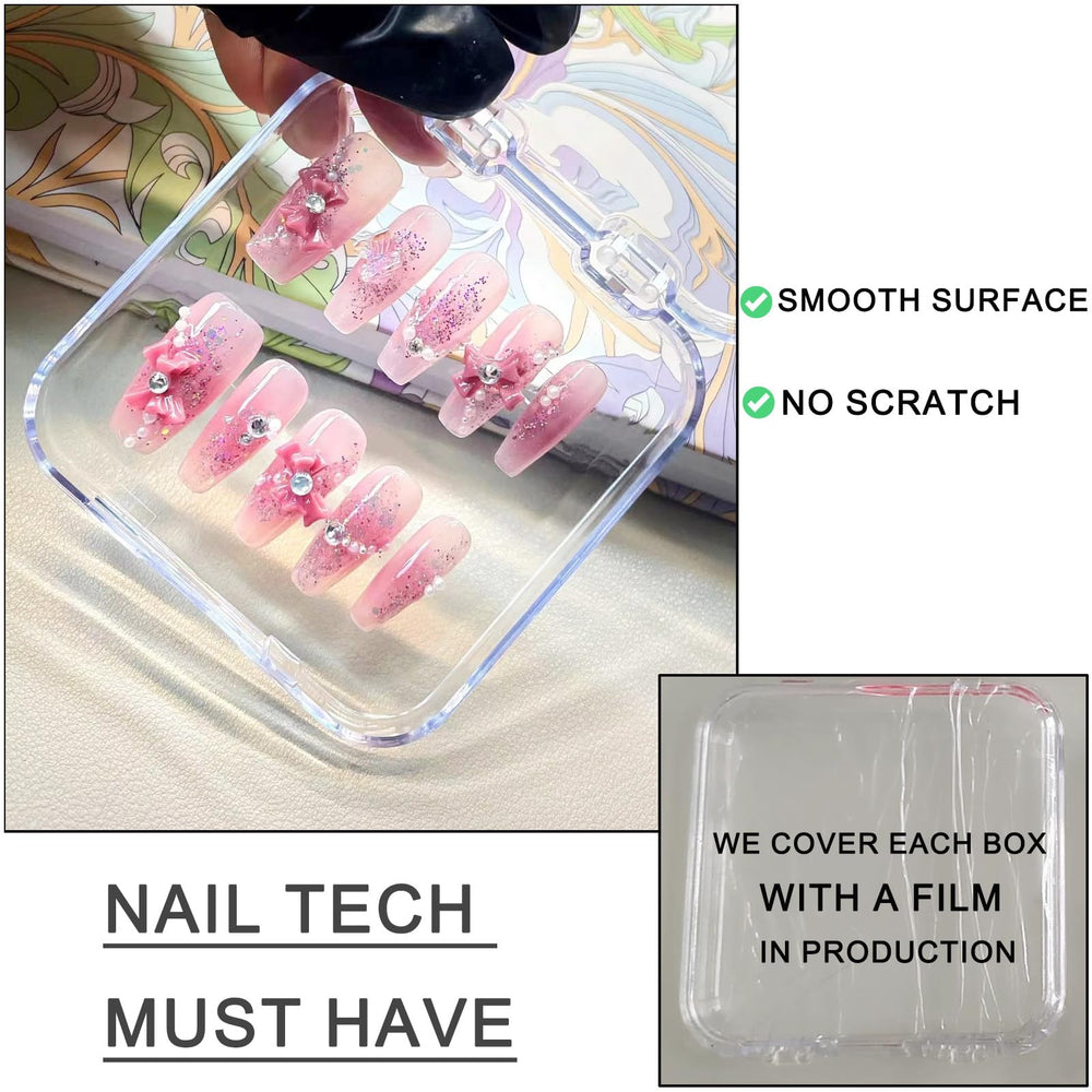 GUXACU 60 double-sided tapes beside boxes securing nail sets during shipping