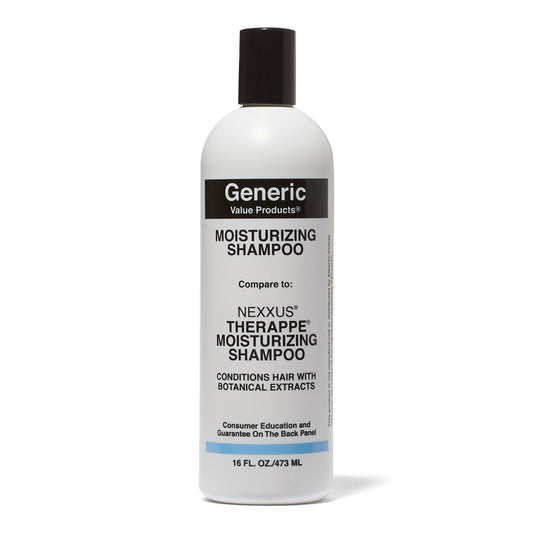 Generic Value Products front bottle showing 16 oz label and nourishing benefits
