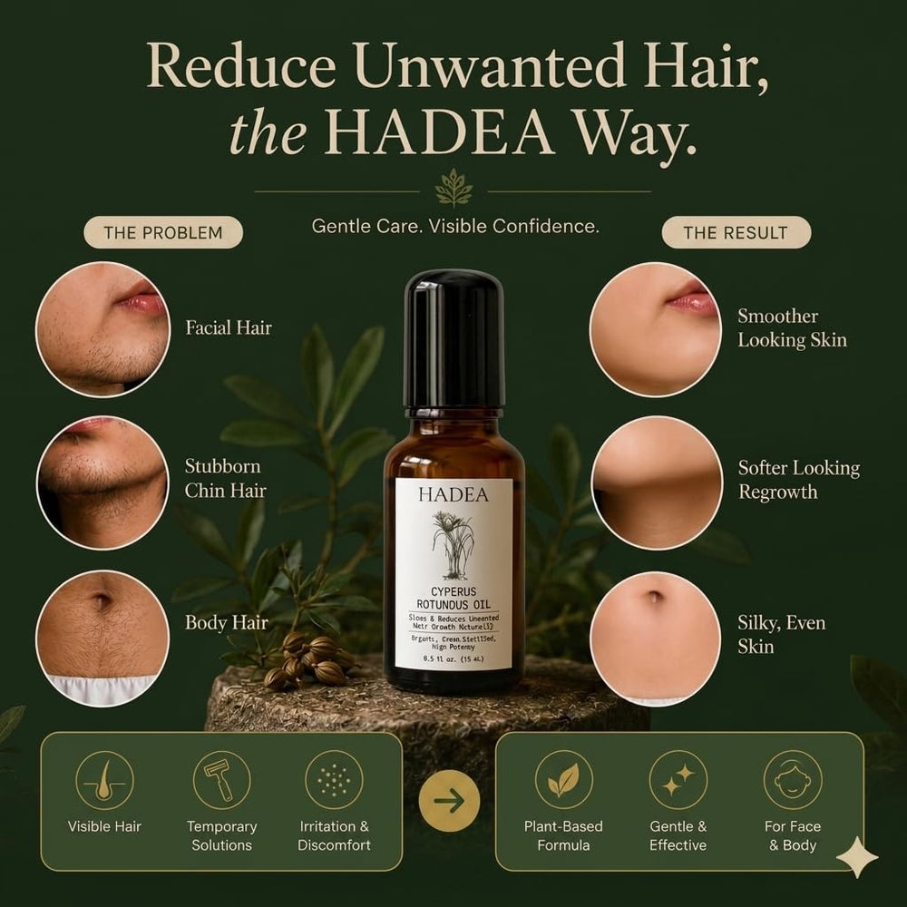 HADEA rollerball close-up demonstrating precise application for targeted areas