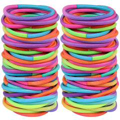 Hageolan front packaging of 120 no-damage hair ties showing multicolor assortment and quantity