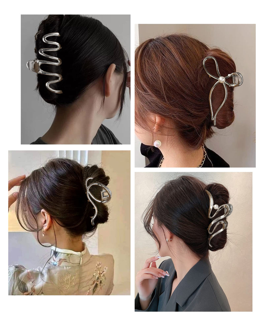 HAIMEIKANG four clips arranged flat showing variety and sharing option
