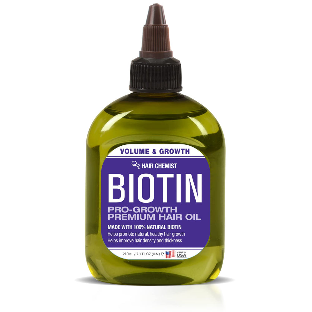 Hair Chemist front bottle view showing sleek packaging and easy dispense benefit