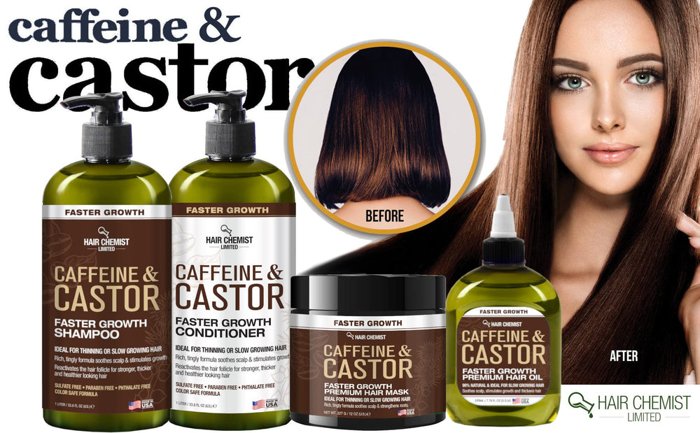 Hair Chemist castor beans close-up highlighting natural castor ingredient and nourishing benefit