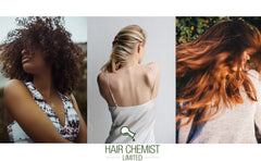 Hair Chemist lifestyle bathroom shelf showing salon-quality treatment at home