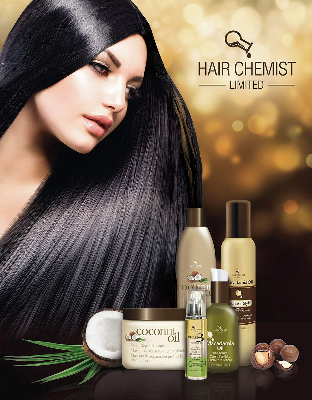 Hair Chemist creamy masque on spoon displaying rich, spreadable texture