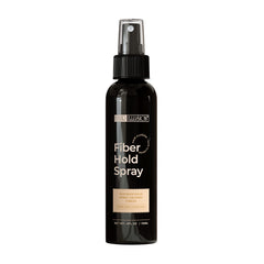 hair illusion holding spray bottle to secure fibers and minimize transfer