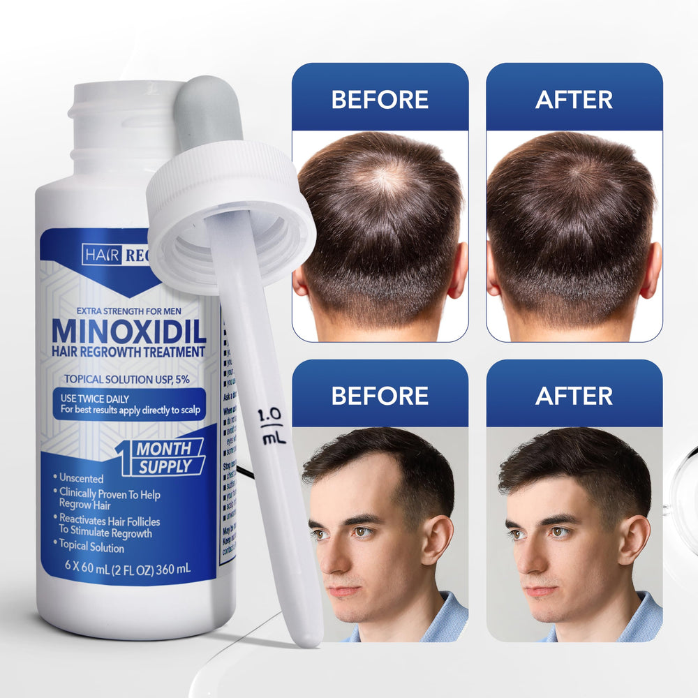 Hair Regen solution texture close-up showing fast-absorbing liquid for low-residue feel