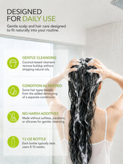Hair Science Formula 82S close-up label showing clinical-strength claims