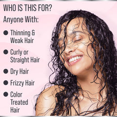 Hair Thickness Maximizer held in hand to show travel-sized convenience and durable design