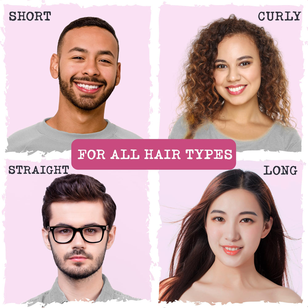Hair Thickness Maximizer ingredients flatlay with biotin and oils for strength