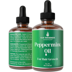 Hair Thickness Maximizer front bottle view showing packaging and brand