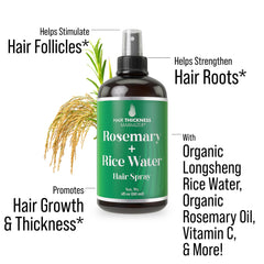Hair Thickness Maximizer spray nozzle delivering fine mist for easy application benefit