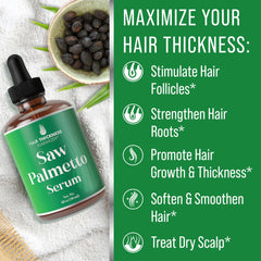 Hair Thickness Maximizer serum texture close-up showing lightweight finish