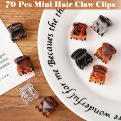 HairChrysm clips used in a half-up hairstyle showing discreet styling benefit