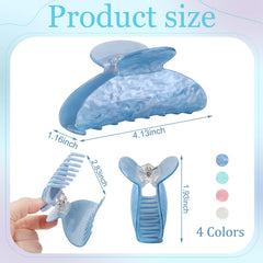 HairChrysm close-up of rounded teeth for secure gentle grip benefit