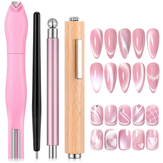 HairChrysm front packaging showing full 4-piece magnet kit and benefits
