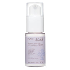 Hairitage front jar image showing packaging and travel convenience