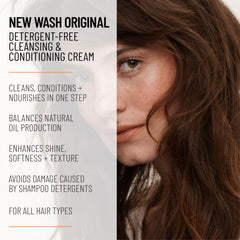 Hairstory New Wash pump top ready for controlled dispense and less waste
