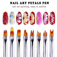 HAIY close-up of liner brushes showing fine tips for precise line work