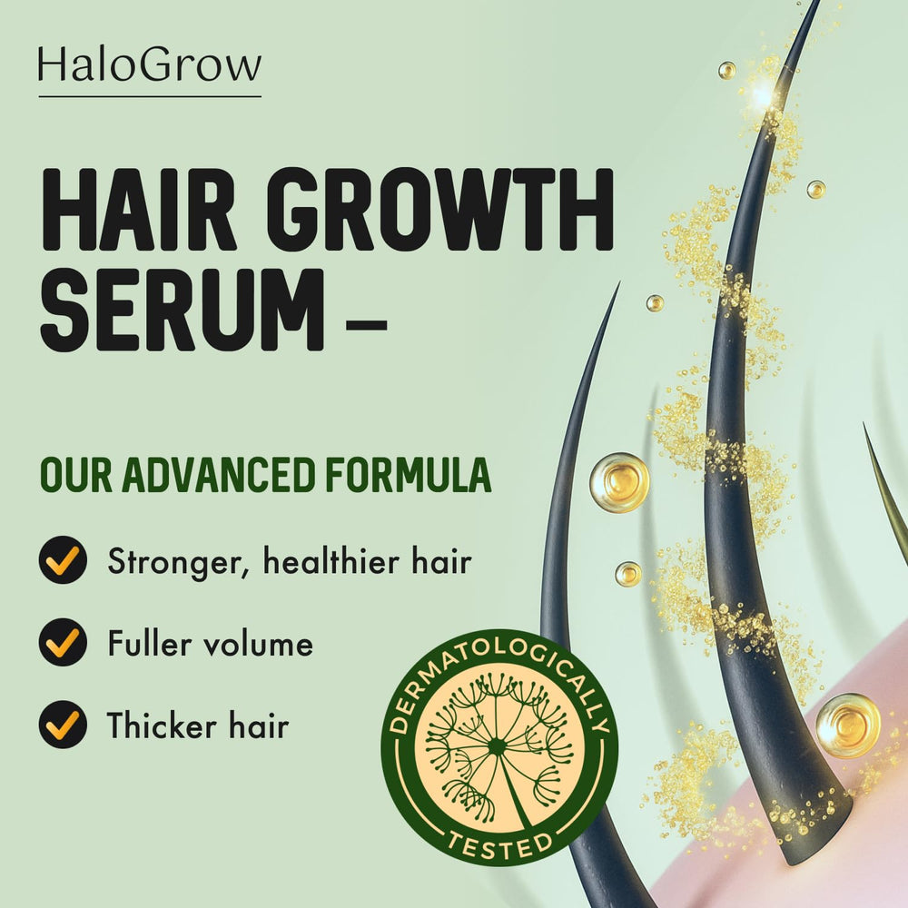 HALOGROW precision nozzle detail for targeted scalp delivery