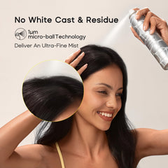HALOVIDA spray nozzle closeup illustrating even ultra-fine mist application