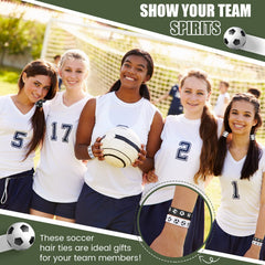 Hanaive hair tie in a ponytail during play offering secure non-slip hold for athletes