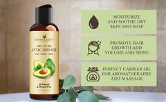 Handcraft Blends applied during skin massage to moisturize and improve softness