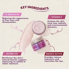 Handmade Heroes being applied to lips for overnight conditioning and smoothing