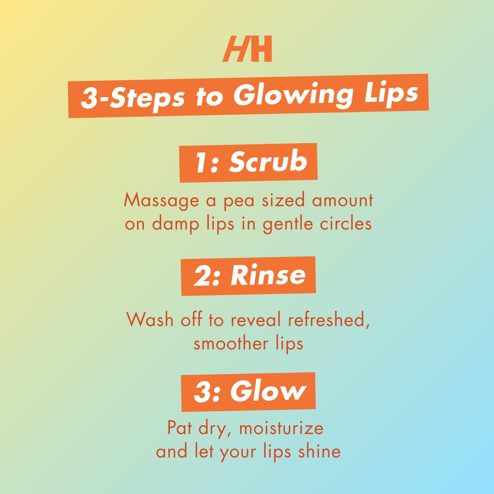 Handmade Heroes before and after lips showing smoother appearance