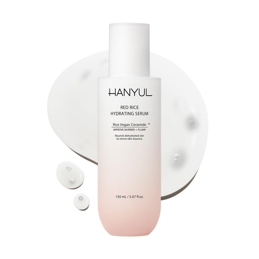 Hanyul front bottle showing clean design and hydrating benefits