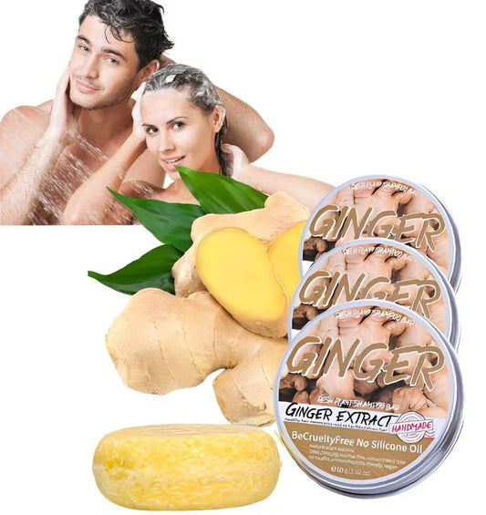 HAOKAISM shampoo bar front packaging showing brand and natural message for eco benefits