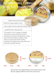 HAOKAISM label and ingredient list close view emphasizing ginger extract and sulfate-free