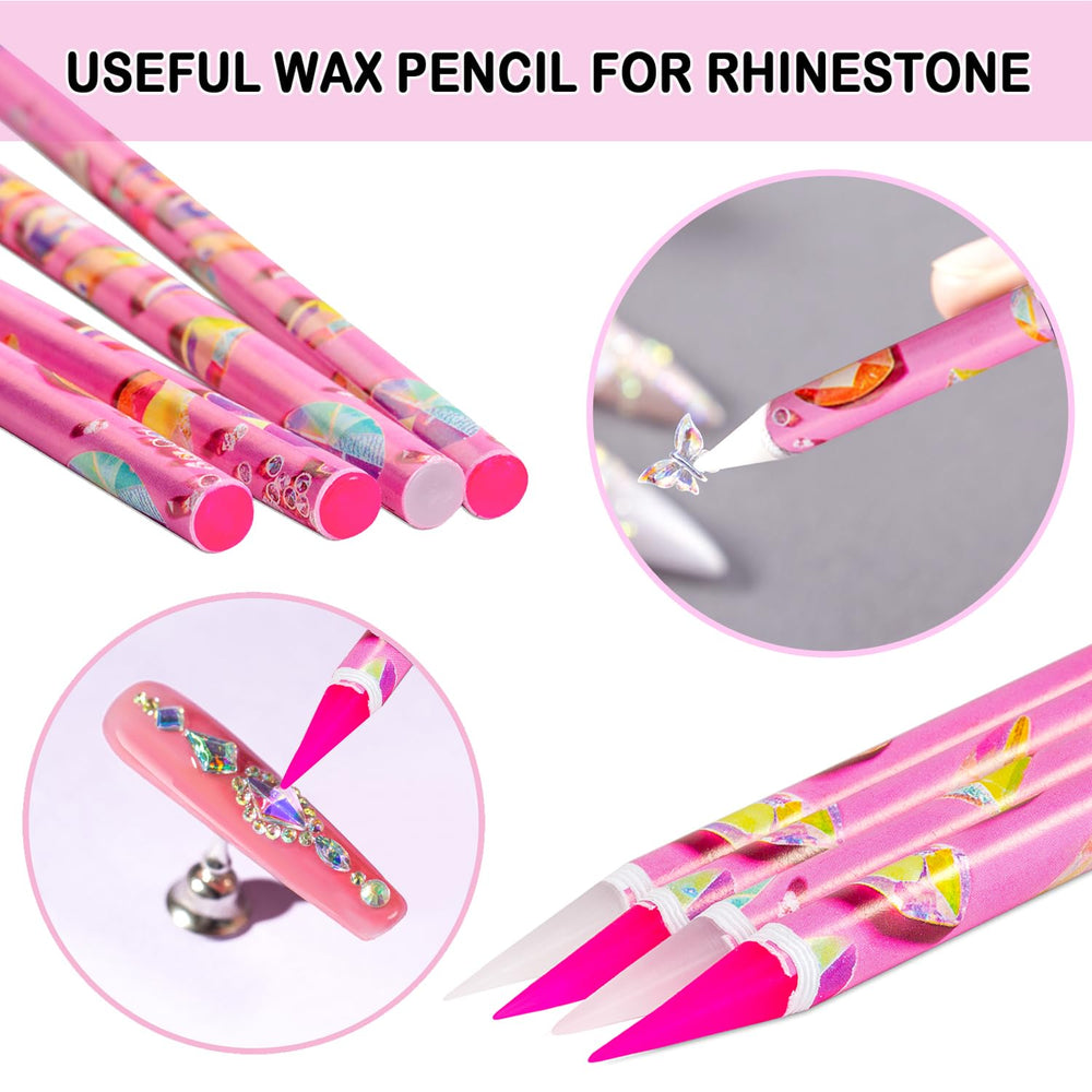 haozher fine-tip tweezer detail enabling accurate gem placement