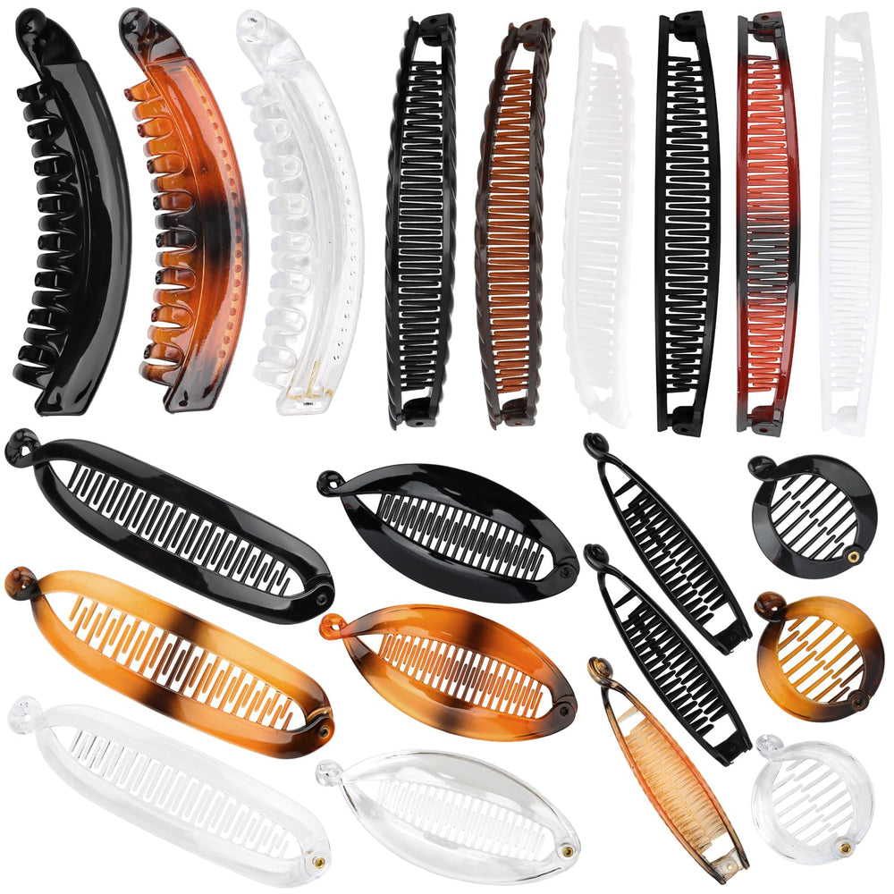 Hapdoo collection on a vanity showing versatile styles for everyday looks