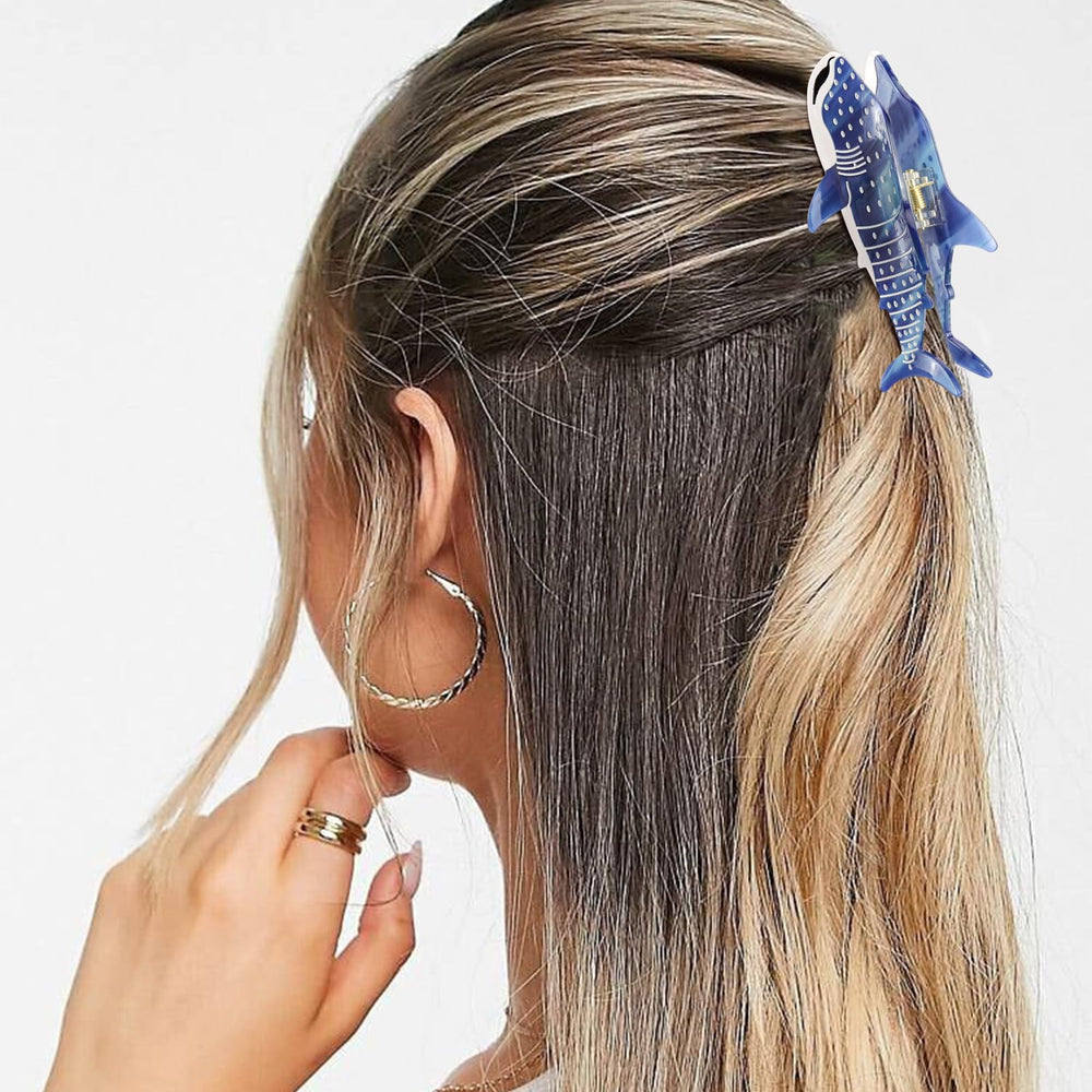 Hapdoo clip worn in hair demonstrating everyday style and reliable grip