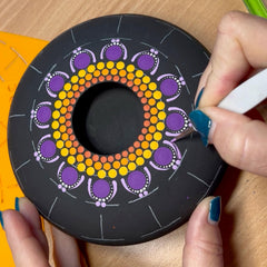 Happy Dotting Company stylus adding tiny nail art dots for high‑definition manicure detail