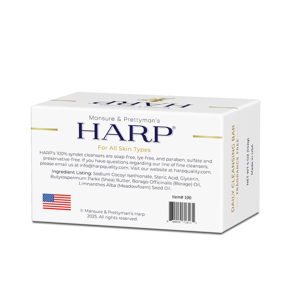 Mansure & Prettyman's HARP two bars stacked showing solid, travel-ready thickness