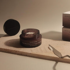 HARUHARU bamboo shoot extract close-up showing soothing balance benefit