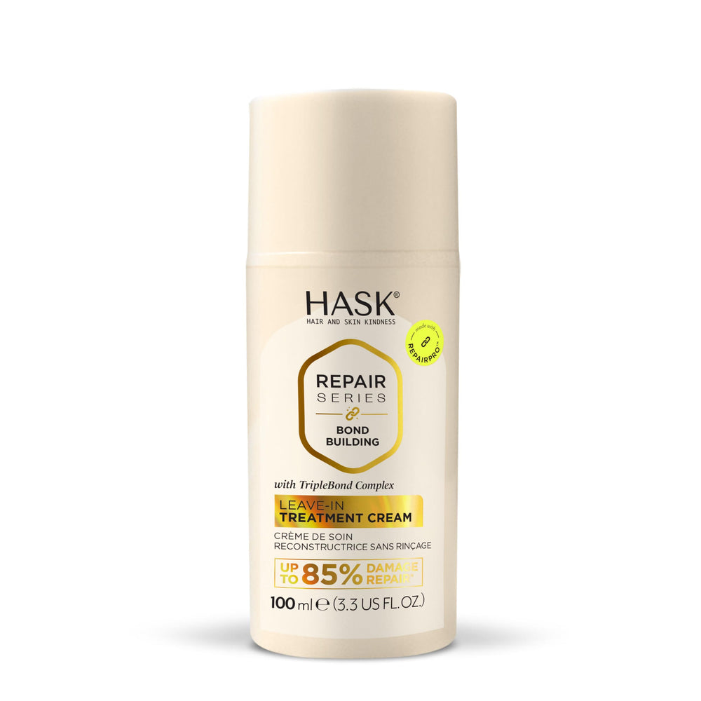 HASK bottle front packaging showing product and benefits