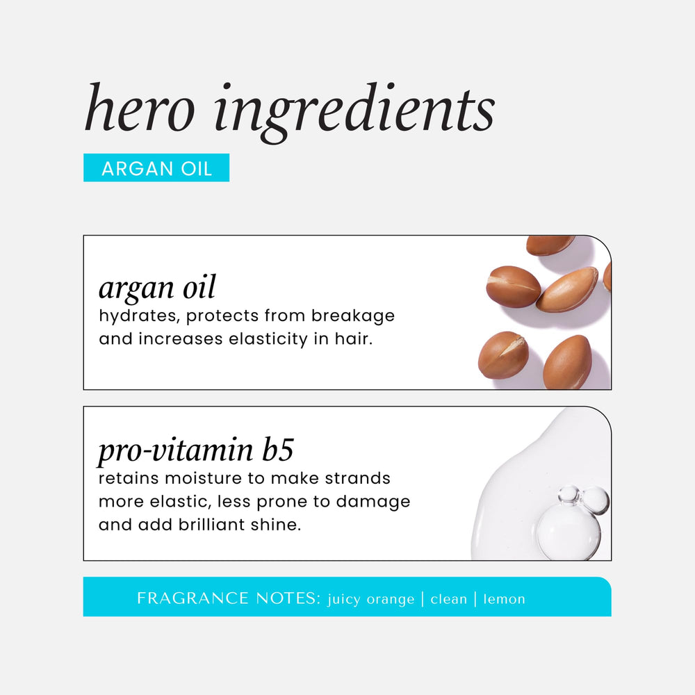 HASK bottle beside argan nuts highlighting nourishing oil